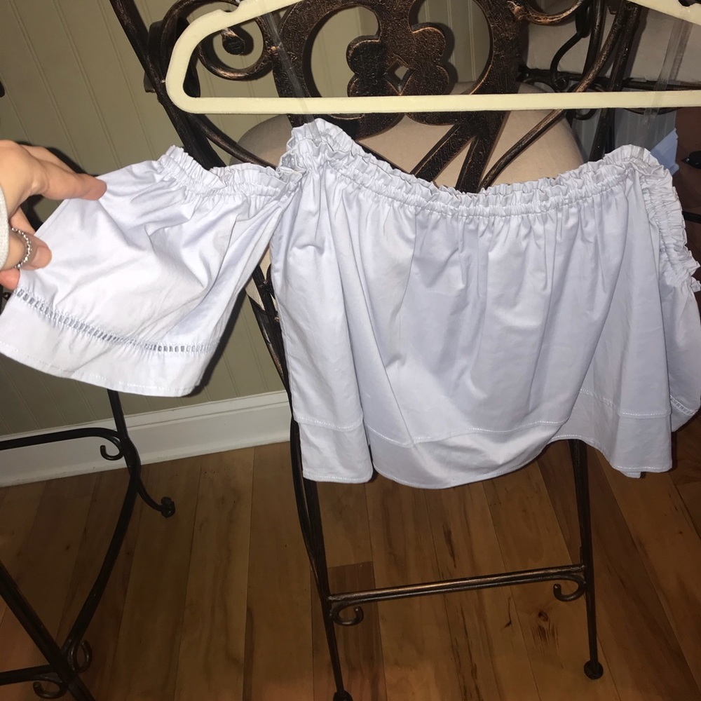 Cute off shoulder top